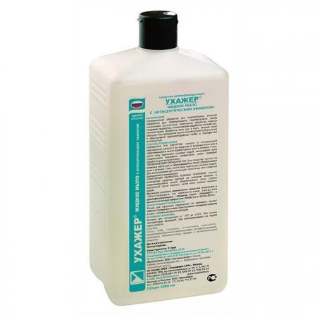 Ухажер мыло жидкое антибактериальное 1 л